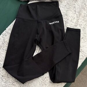 Darc Sport Black 'Wolves' High-Waist Leggings